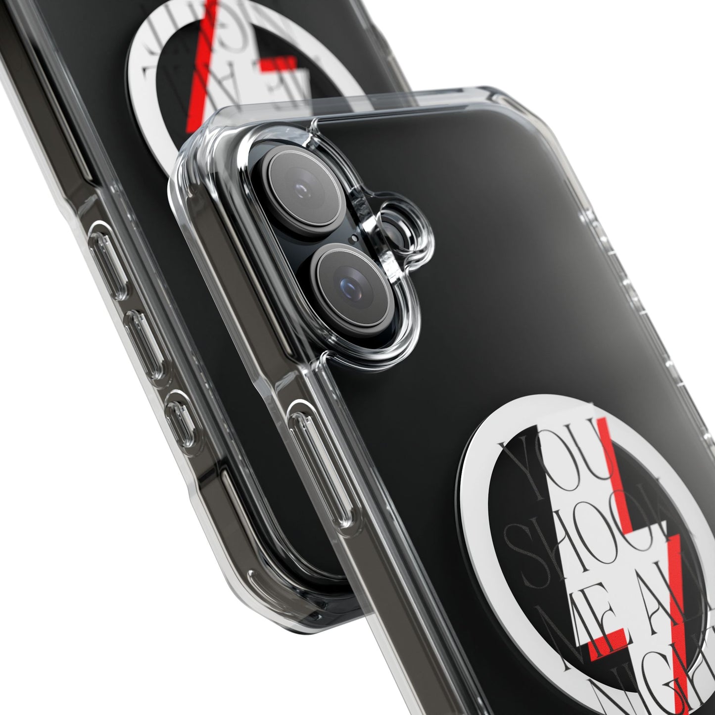 Rock Evolution Graphic Magnetic Clear Impact case