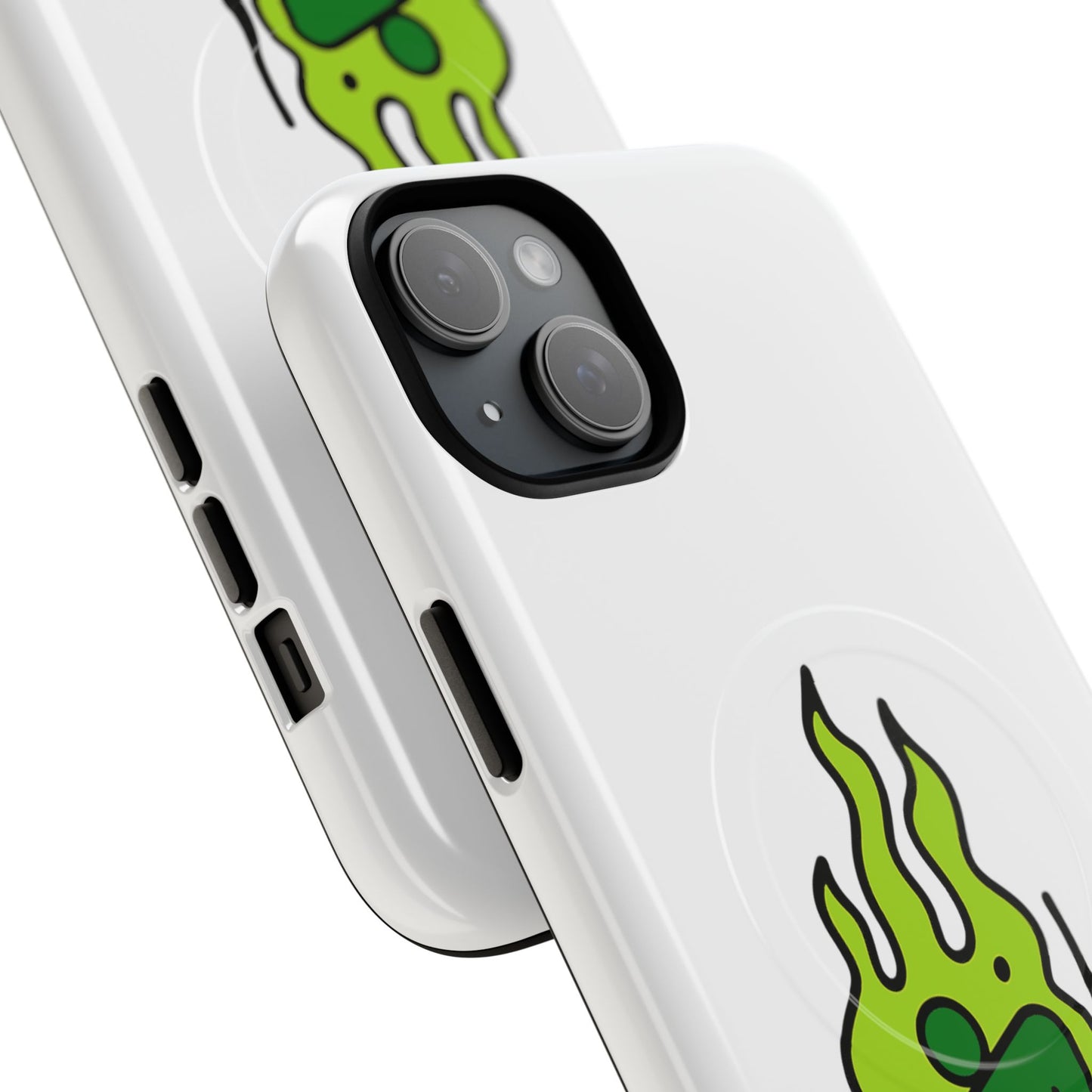 Green Flame Icon Tough Magnetic Case