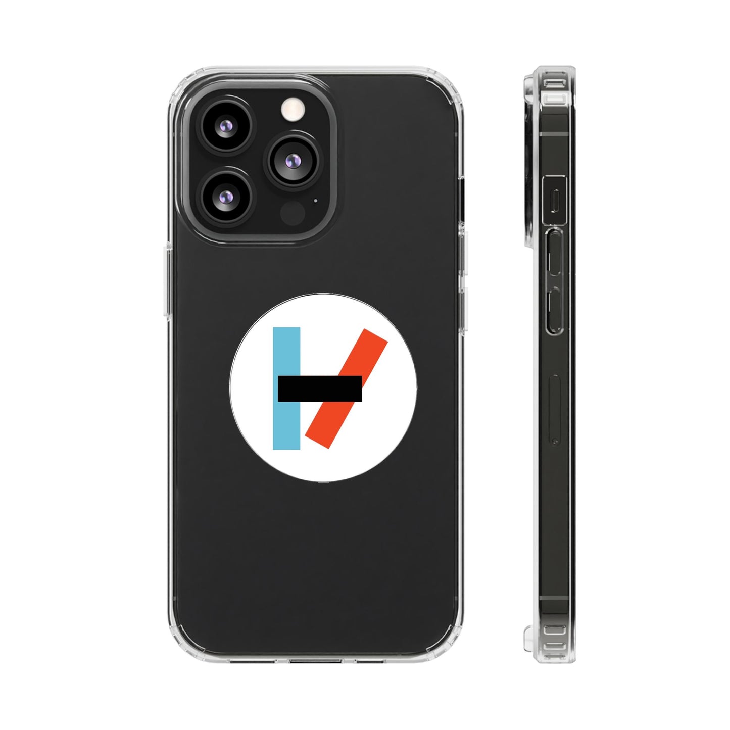 Circle Flame Clear Case