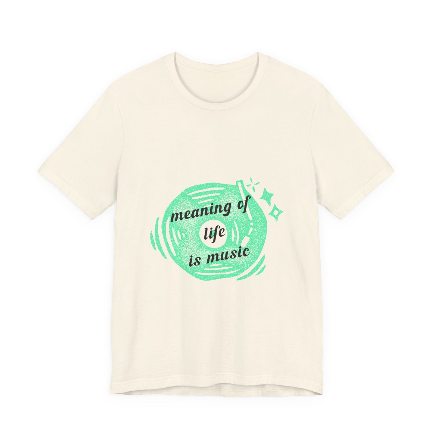 Vinyl Dreams Speak Unisex Jersey short sleeve tee