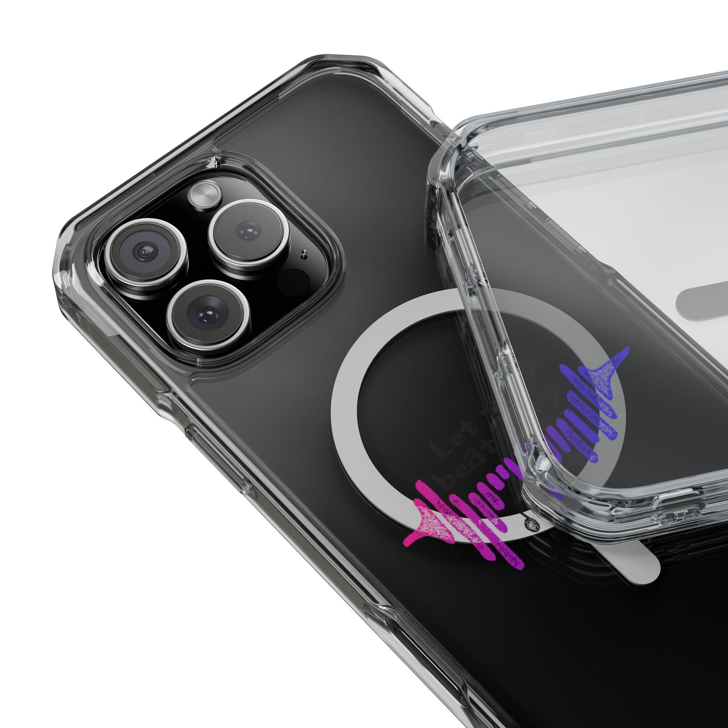Bold Beats Visualizer Magnetic clear Impact Case