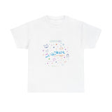 Neon Space Doodles Unisex Cotton Tee
