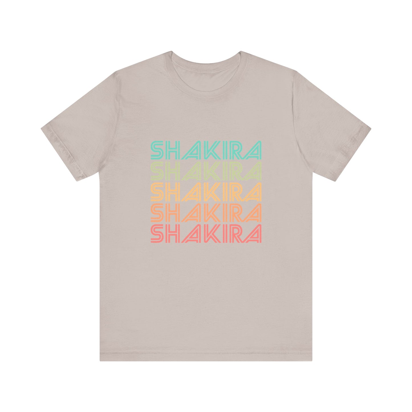 Retro Pop Lines Unisex jersey short sleeve tee