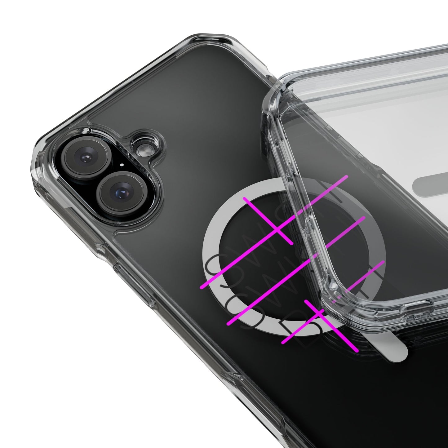 Bold Contrast Magnetic Clear Impact cases