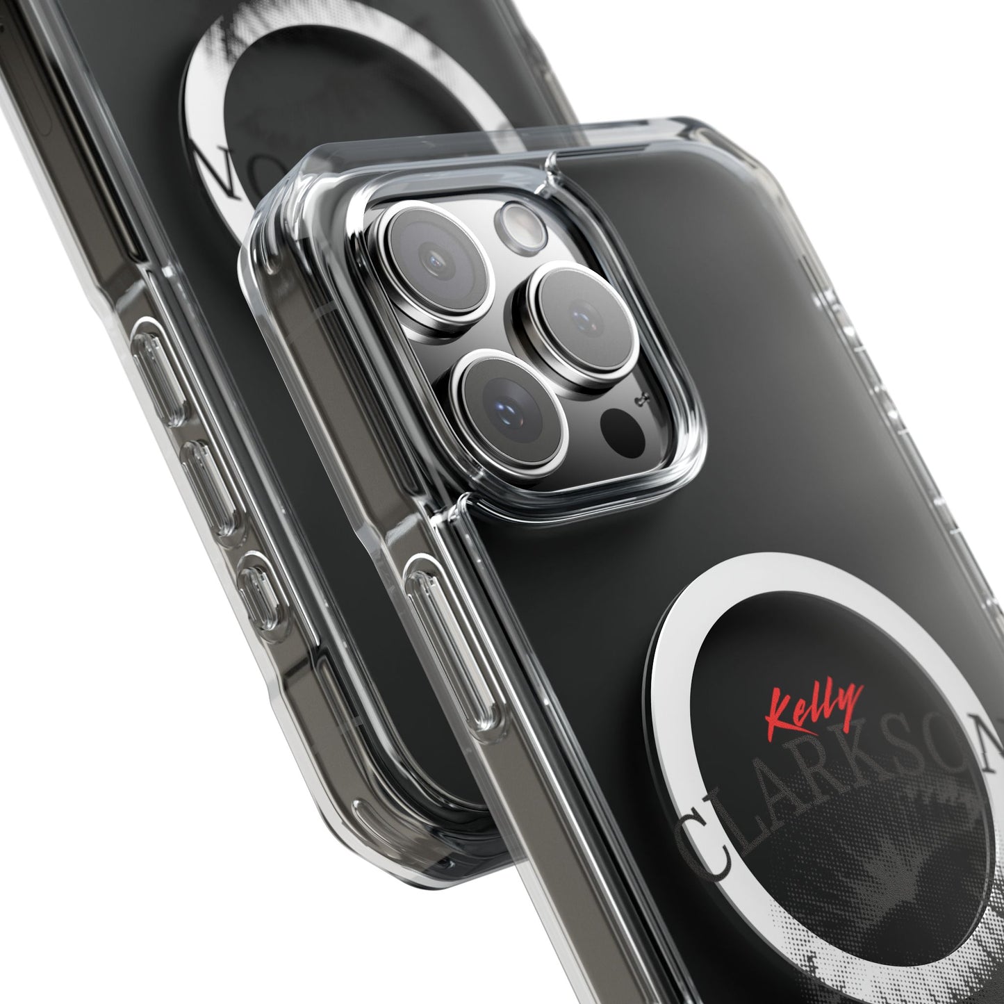 Retro Kiss Sound Magnetic clear Impact Case