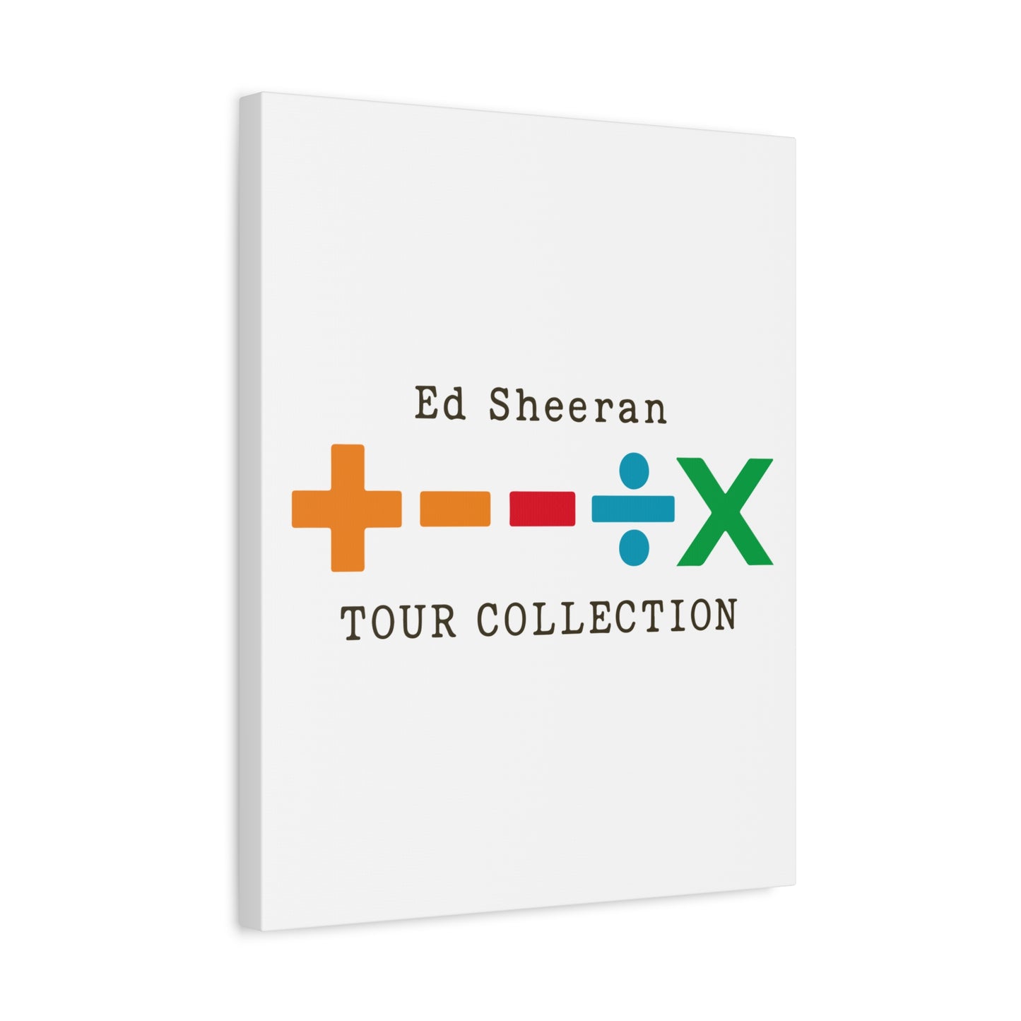 Matte Stretched Canvas, 1.25" Depth – Ed Sheeran Edition