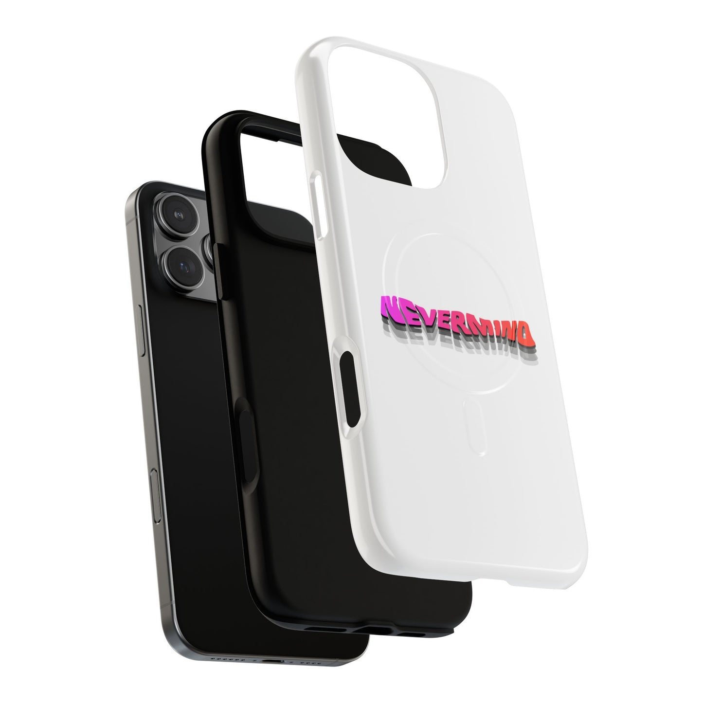 Wavy Groovy Typography Tough Magnetic Case