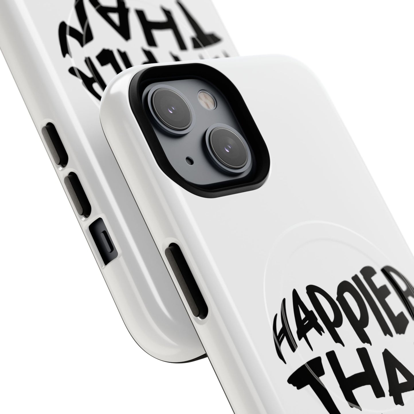 Happier Heart Lettering Tough Magnetic Case