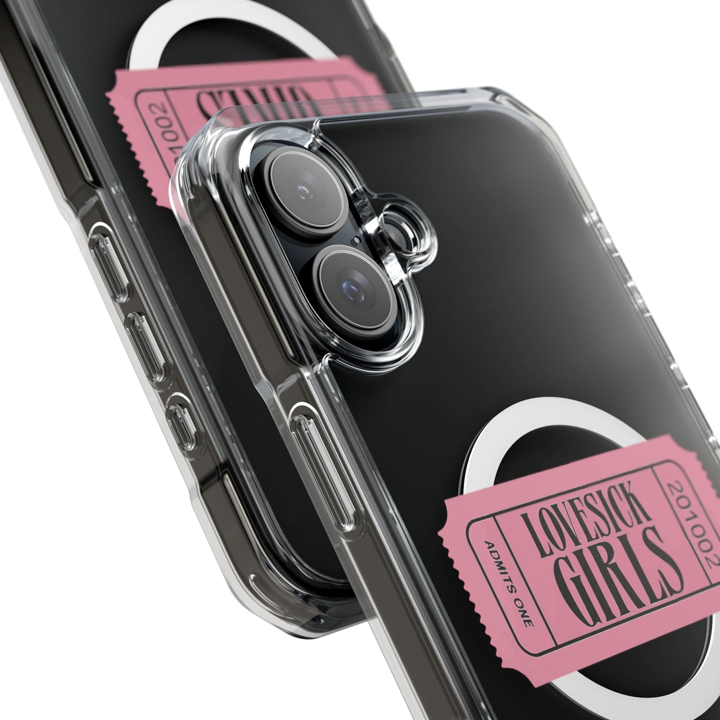 Lovesick Girls Ticket - Magnetic Clear Impact Case