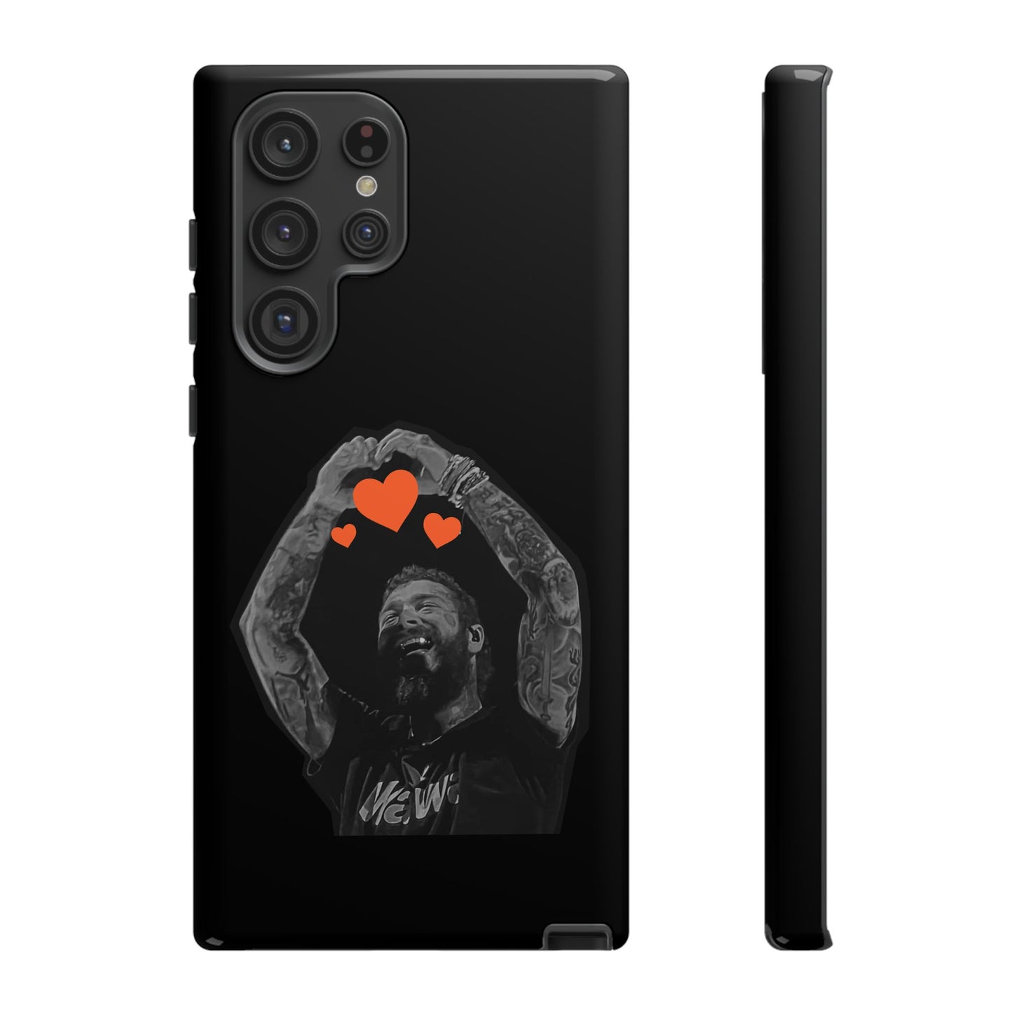 Tough Samsung Case (S20–S25) – Post Malone Heartfelt Wishes