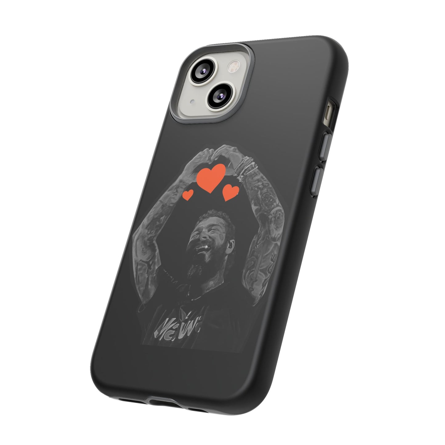 Tough iPhone Case (12–16 Pro Max) – Post Malone Heartfelt Wishes