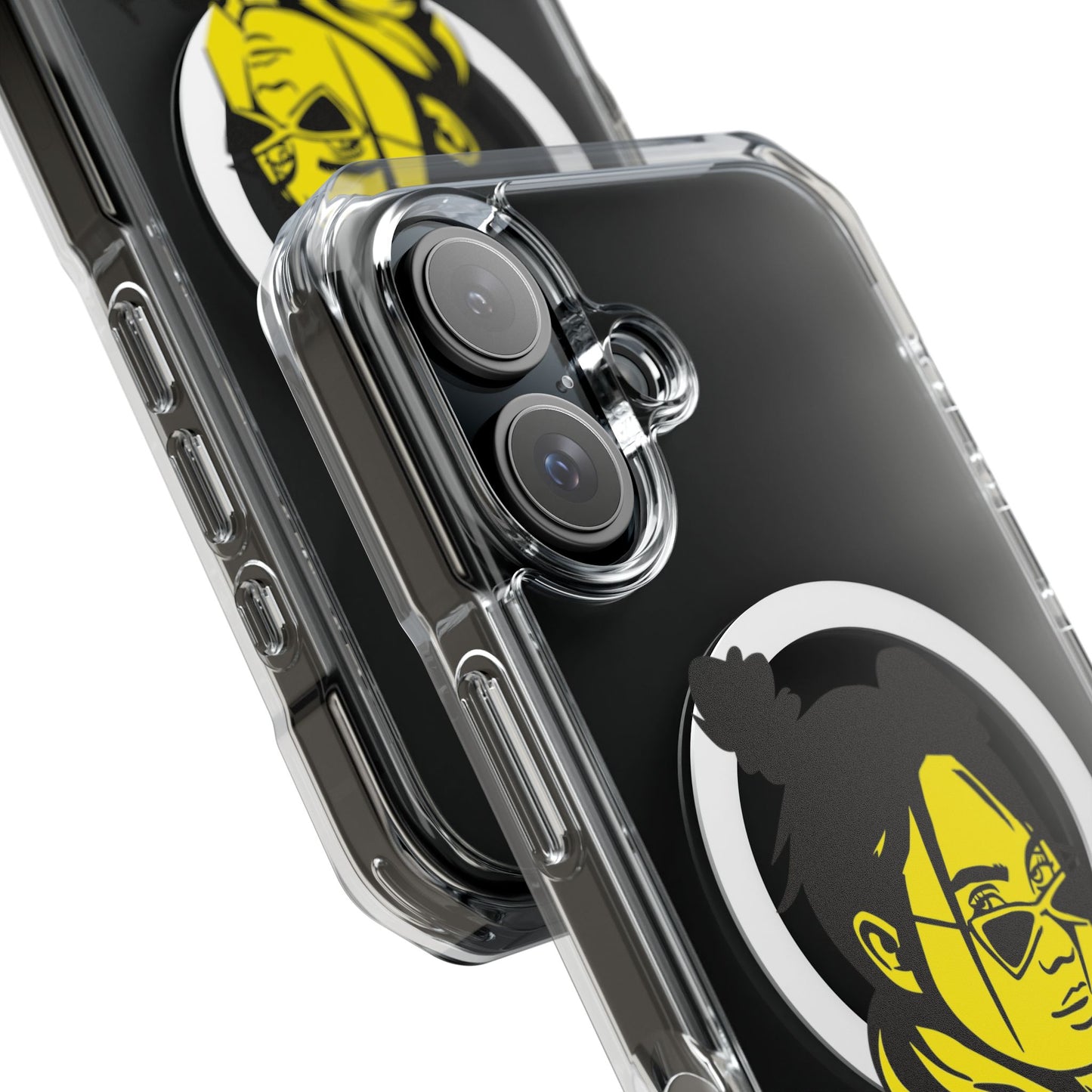 Neon Mood Portrait Magnetic Clear Impact Case