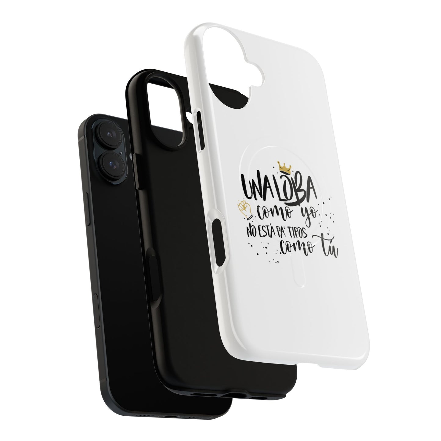 Golden Wolf Energy Tough Magnetic case
