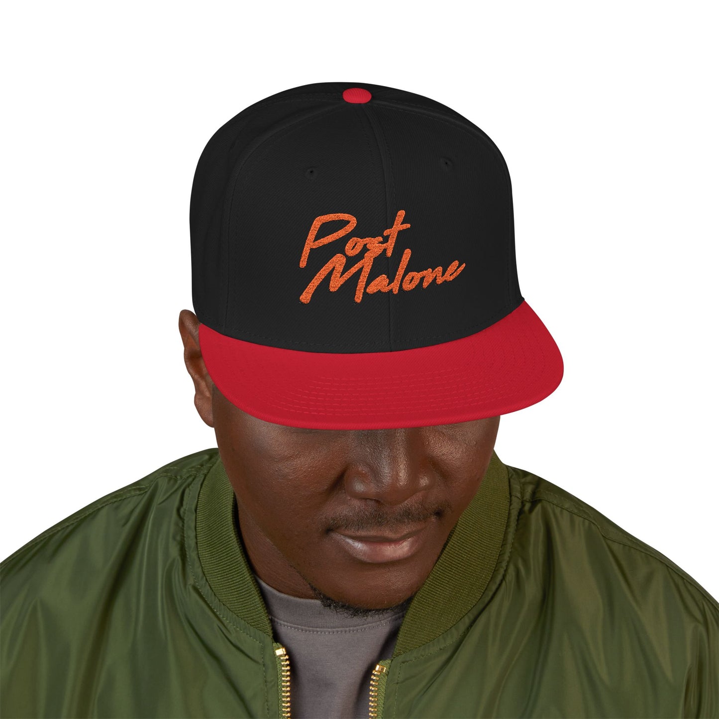 Snapback (Embroidery) – Post Malone Name Design