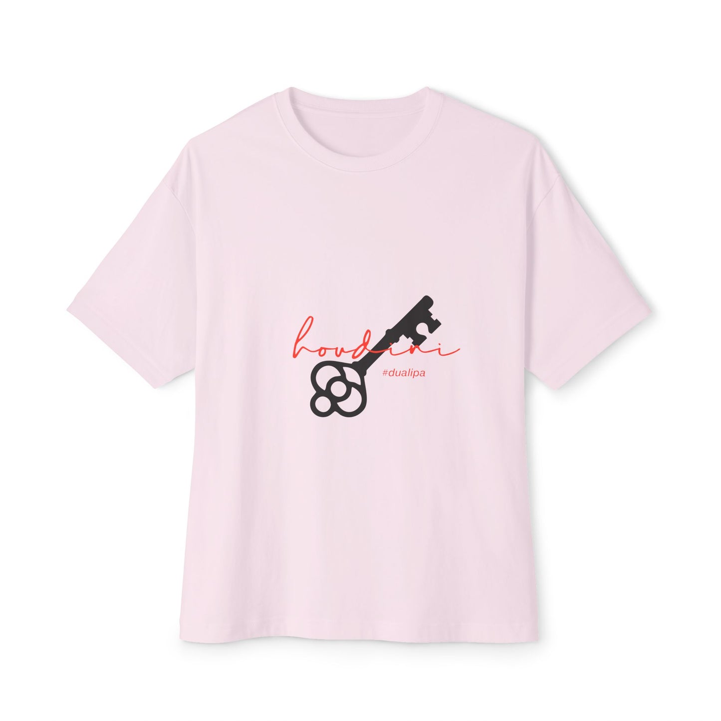 Cursive Spell “Houdini” Unisex Oversized Boxy Tee