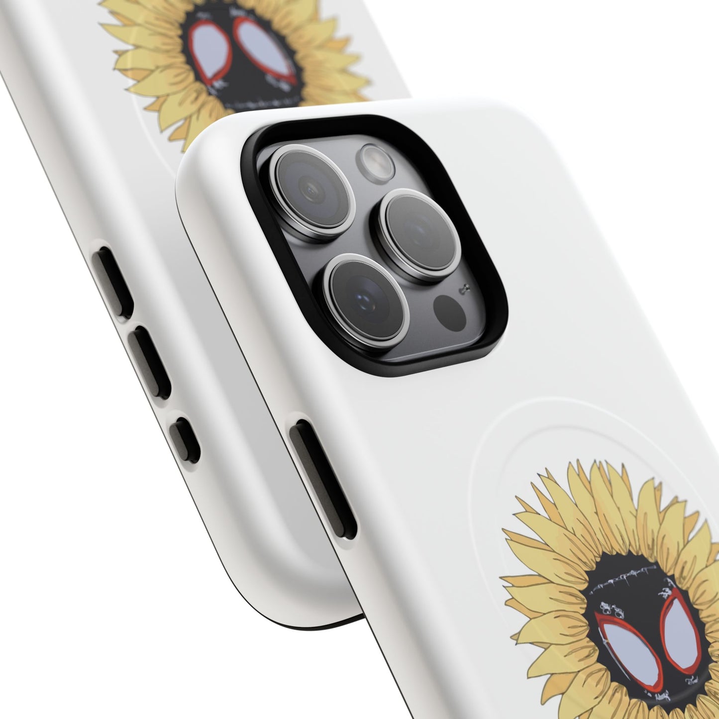 Sunflower Mask Illustration Tough Magnetic Case