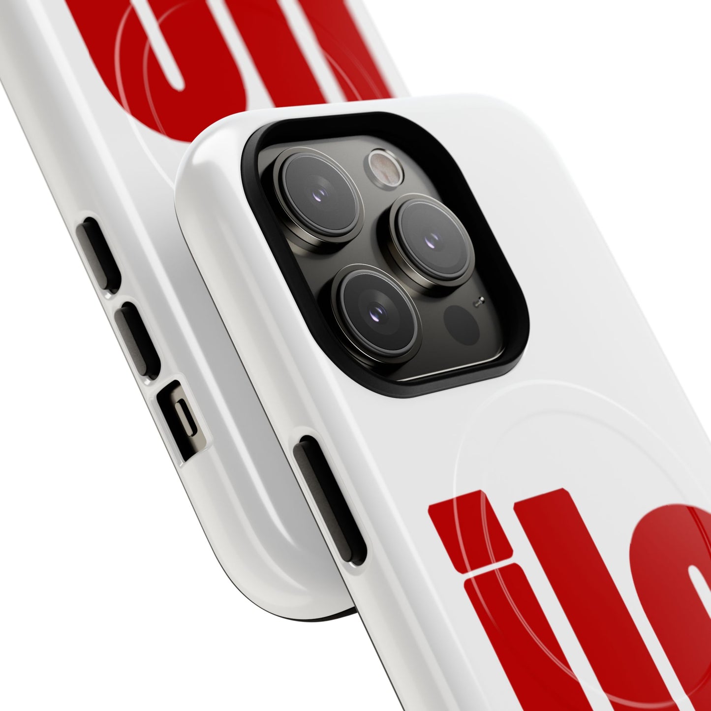 ILO Bold Red Block Tough Magnetic Case