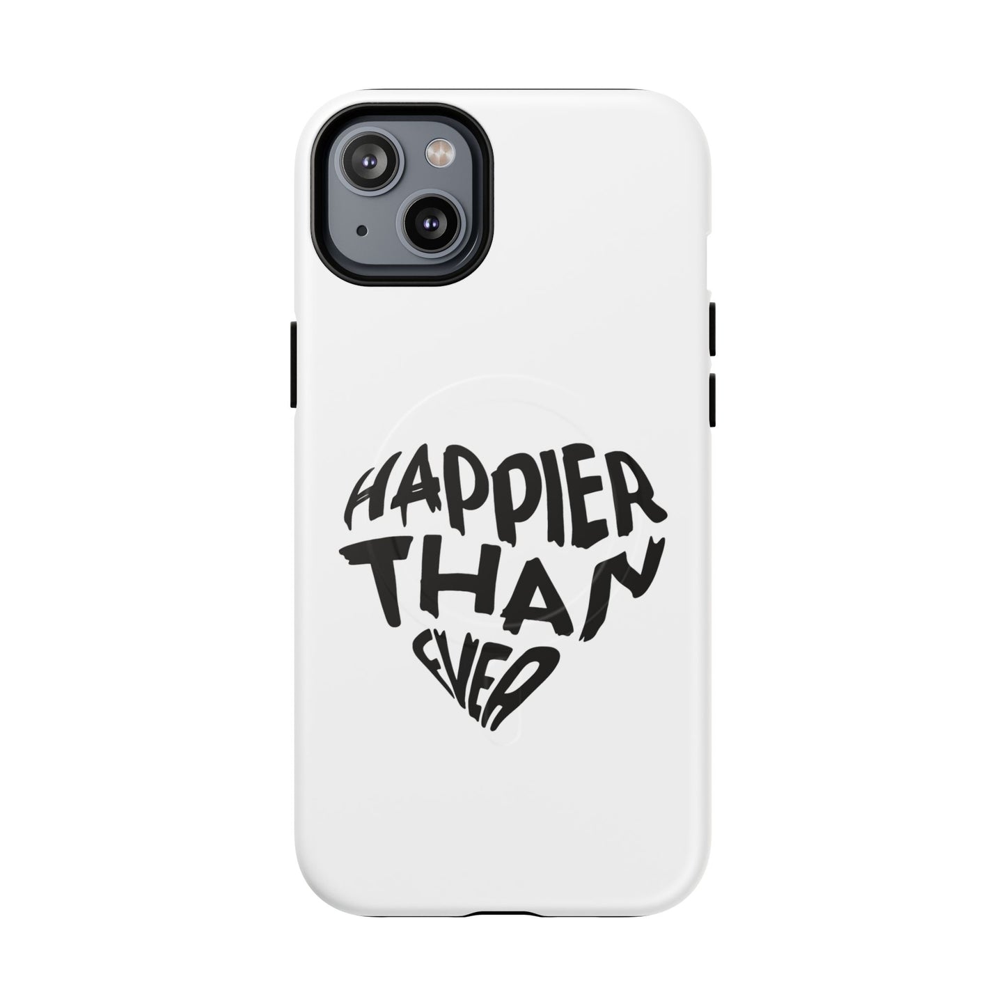Happier Heart Lettering Tough Magnetic Case