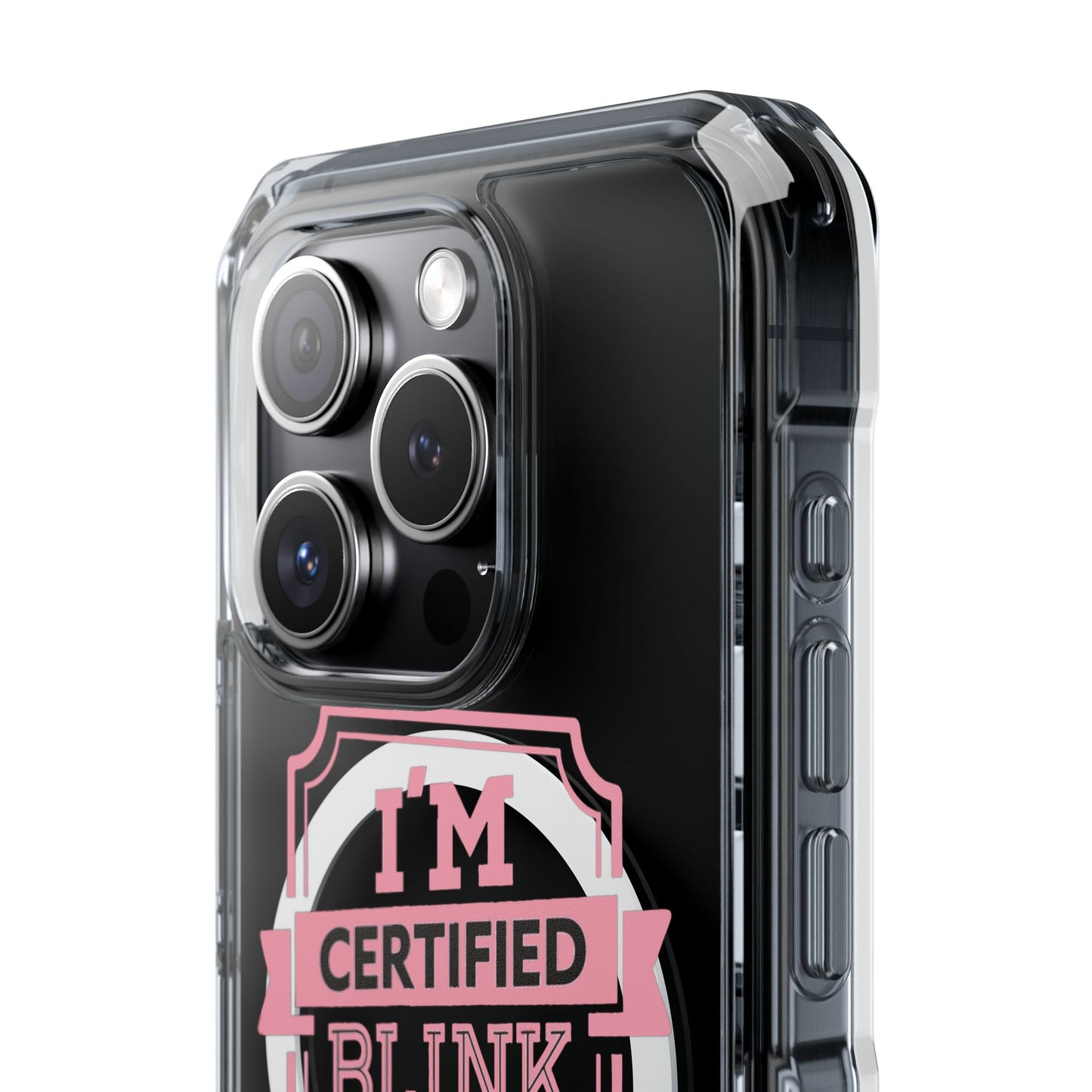 Certified BLINK Badge - Magnetic Clear Impact Case