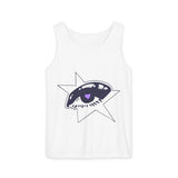 Purple Starry Eye-Dyed Tank Top