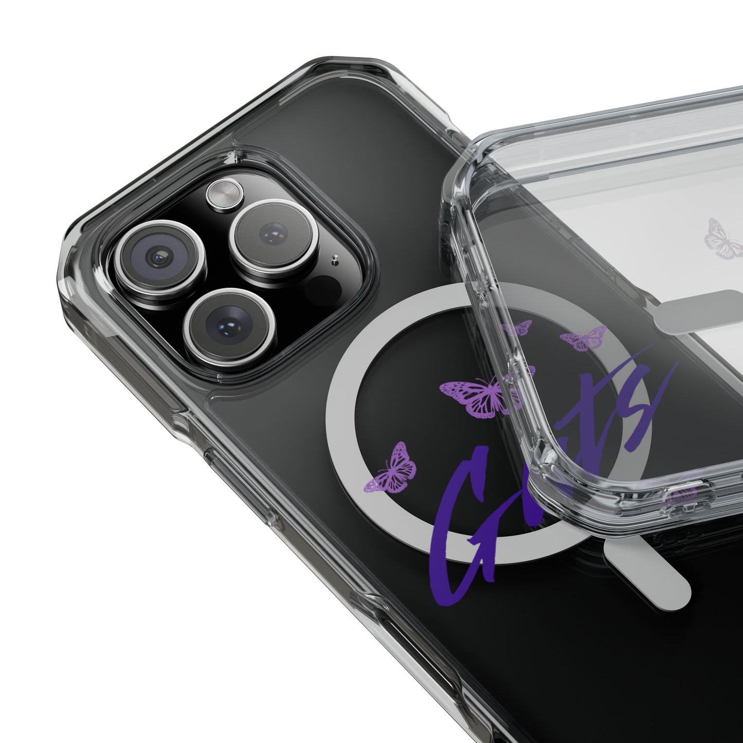Guts & Butterflies Magnetic Clear Impact Case