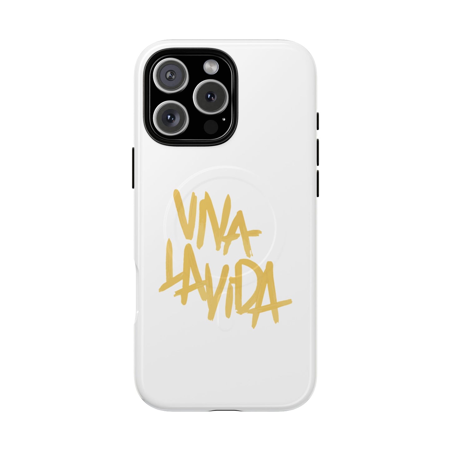 Golden Brush Script Tough Magnetic Case