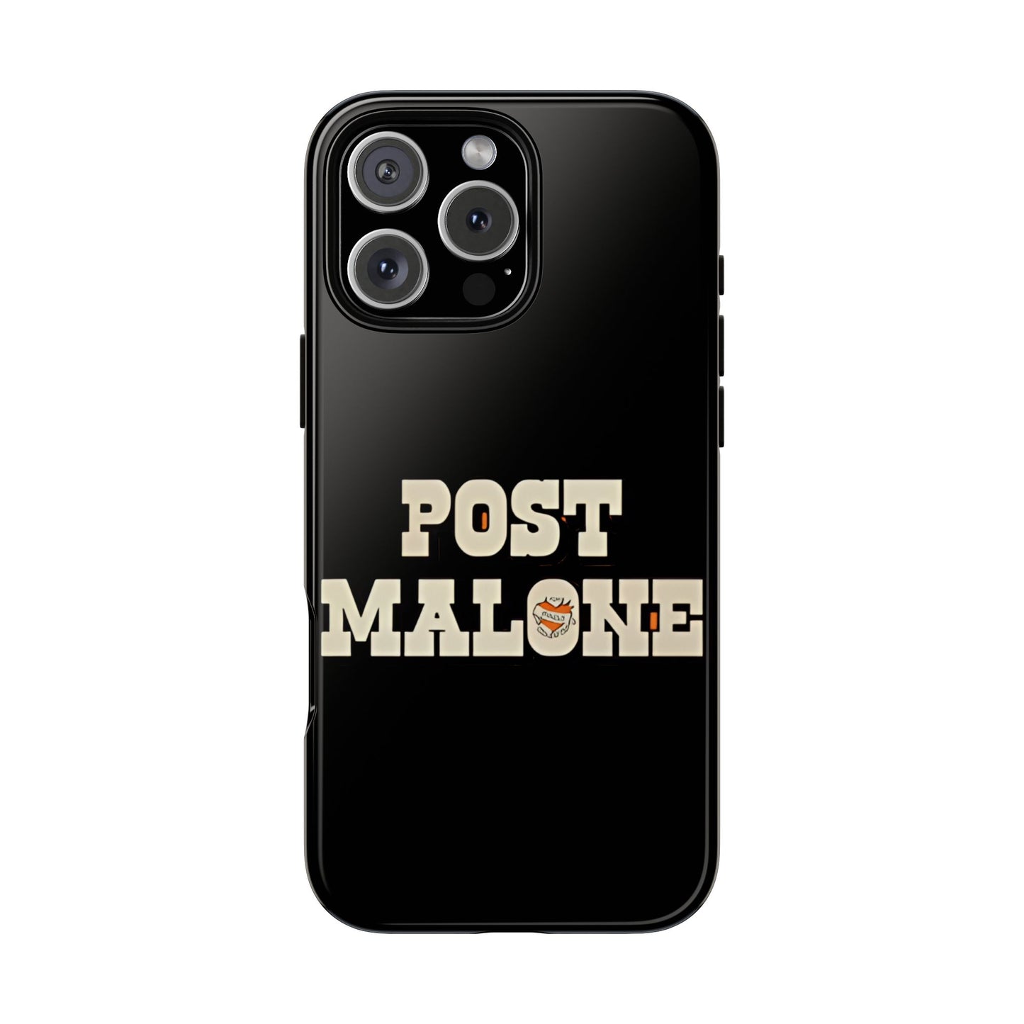 Tough iPhone Case (12–16 Pro Max) – Post Malone Bold Design