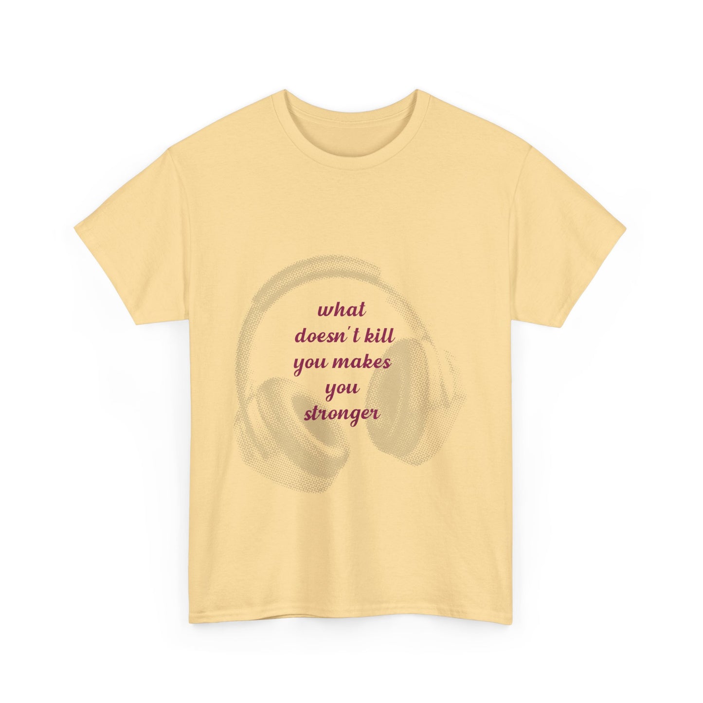Stronger Soundwaves Unisex Heavy cotton tee