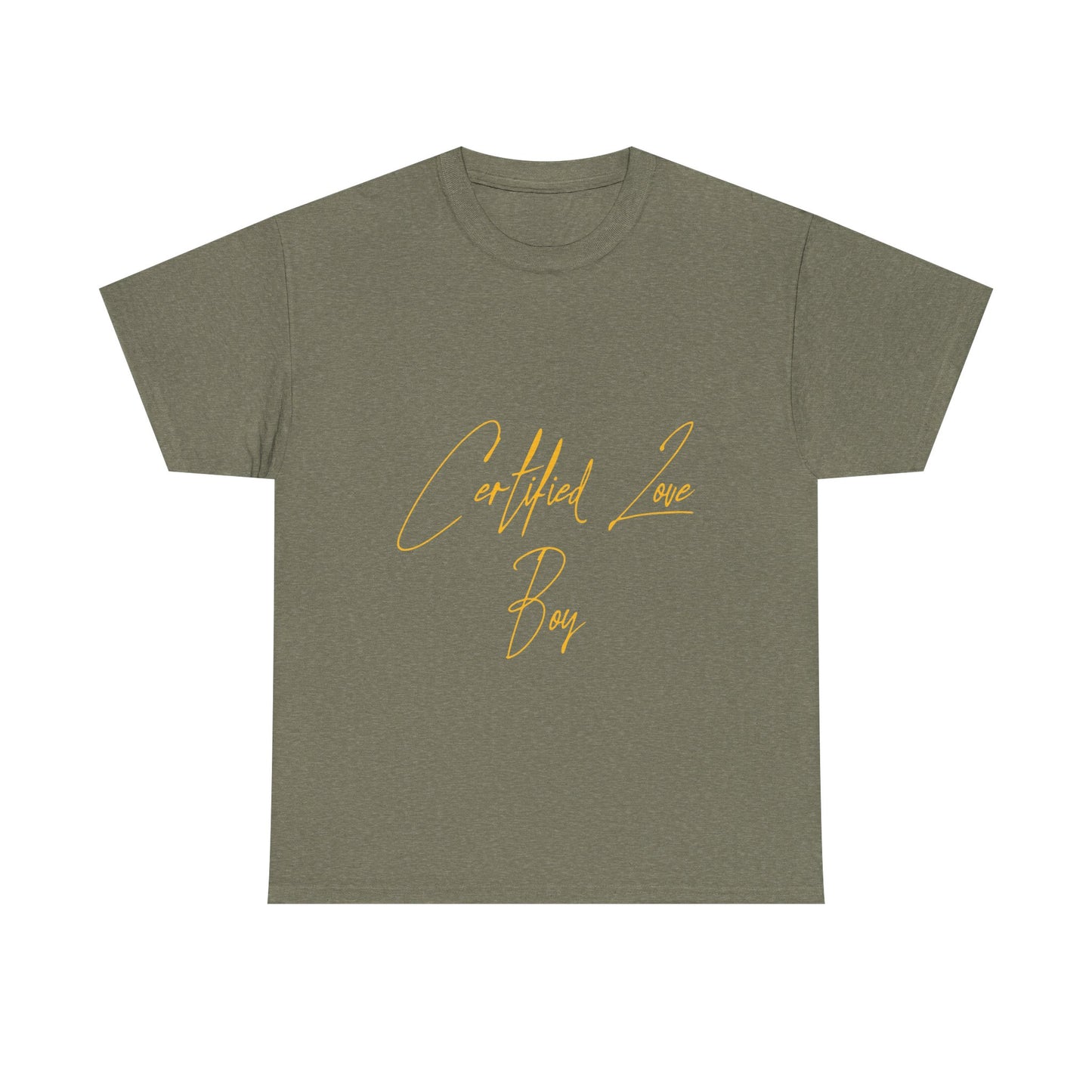 Certified Lover Boy Script Heavy Cotton Tee