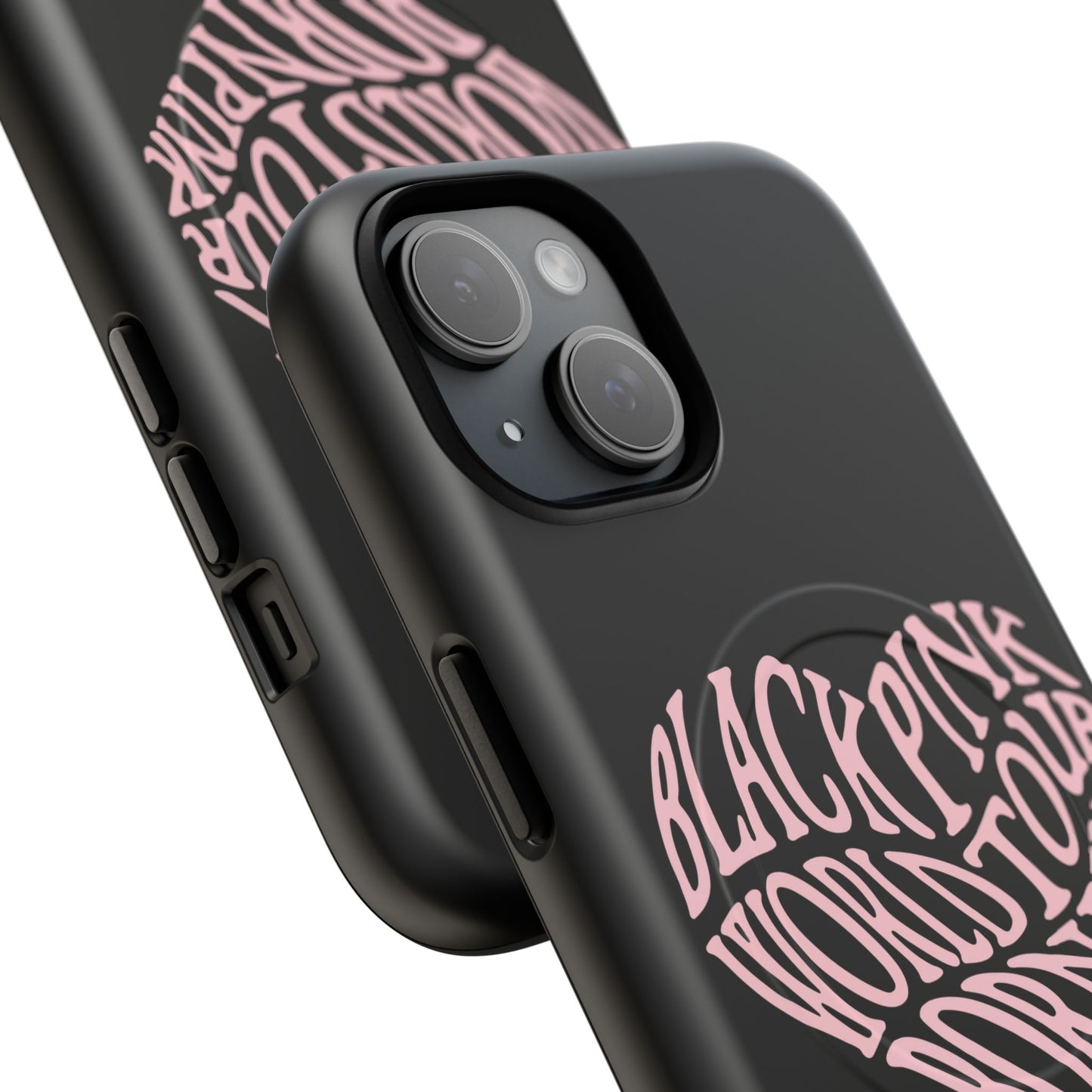 Iphone Born Pink Heart Typography - Tough Magnetic Phone Case
