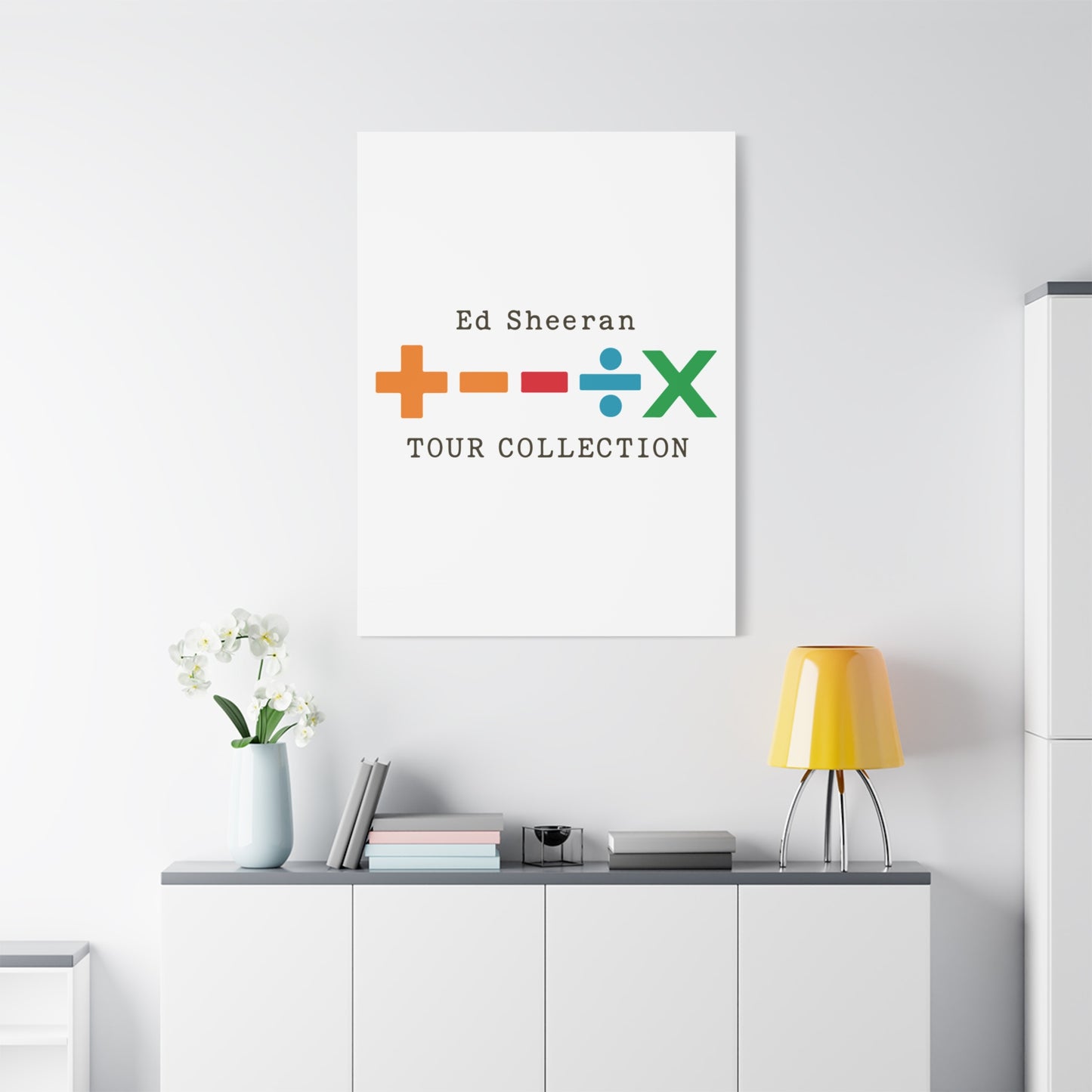 Matte Stretched Canvas, 1.25" Depth – Ed Sheeran Edition