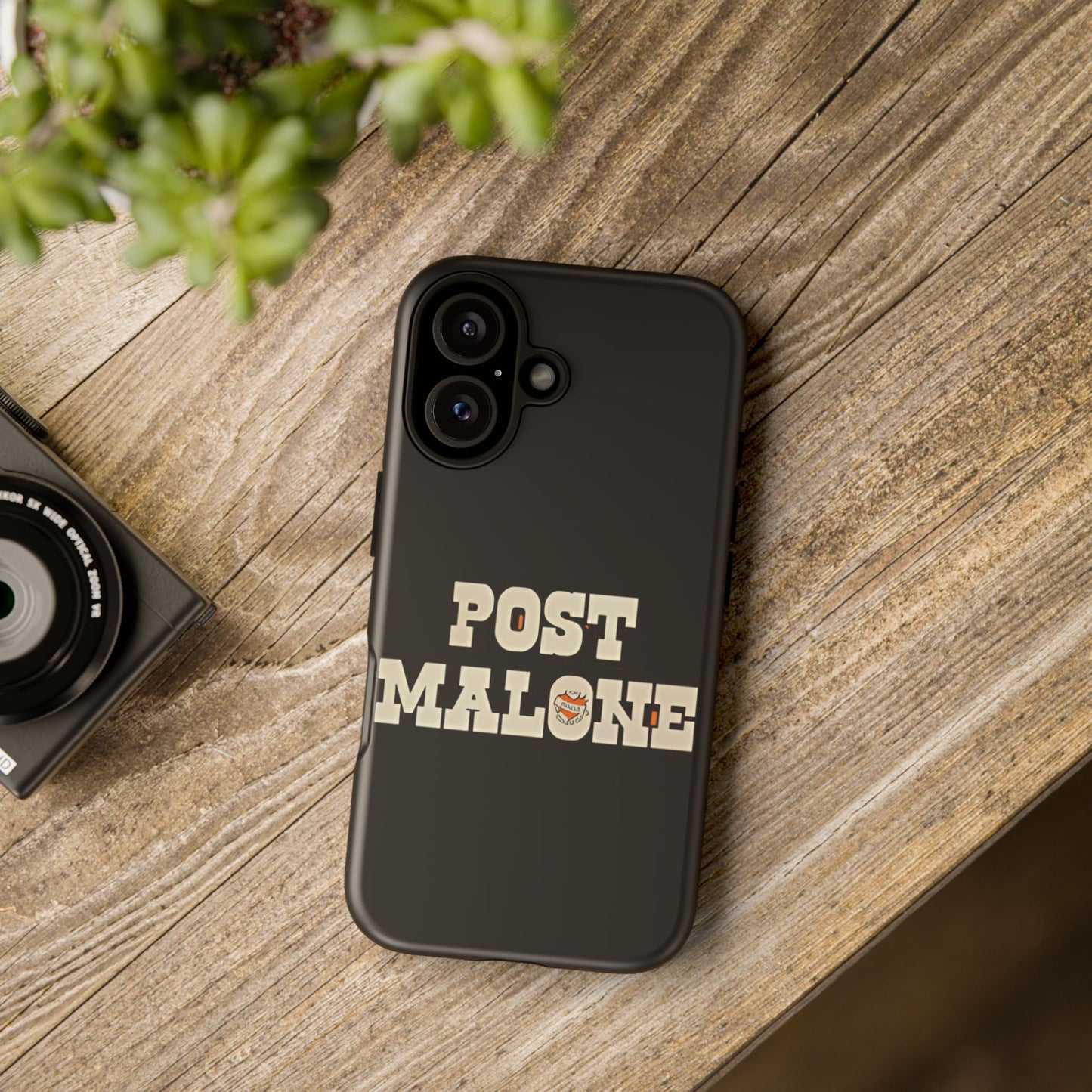 Tough iPhone Case (12–16 Pro Max) – Post Malone Bold Design