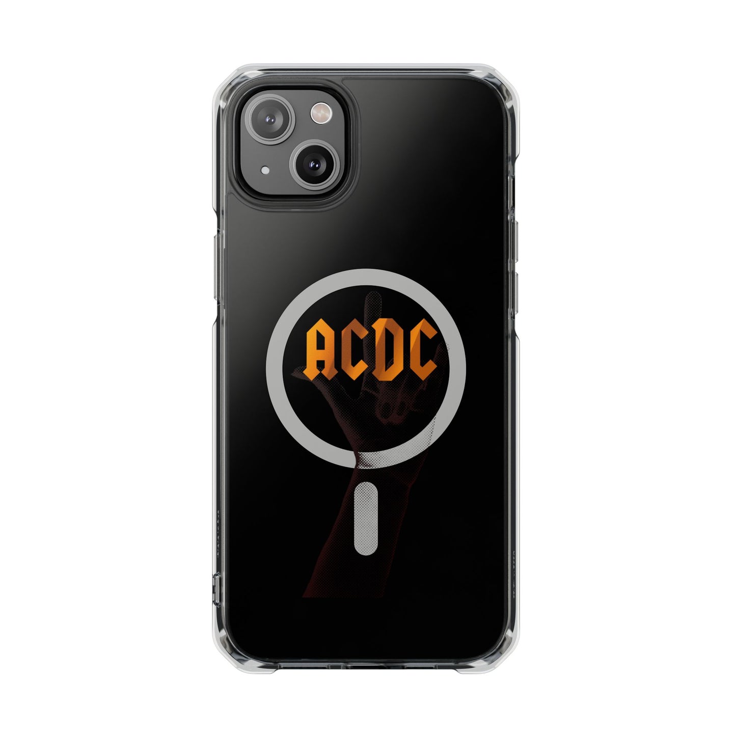 Retro Thunderbolt Magnetic Clear Impact case