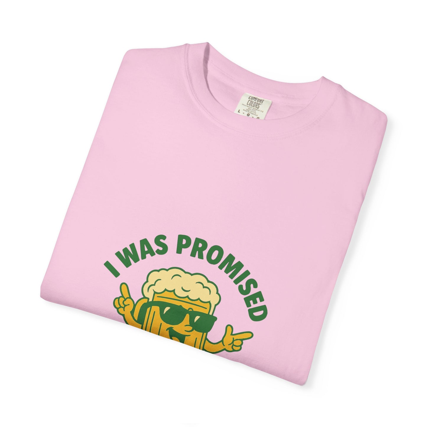 Unisex Garment-Dyed T-shirt – Snazzy Free Beer Edition