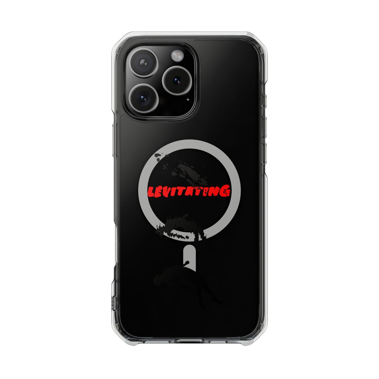 Levitating Vibes Magnetic Clear Impact case