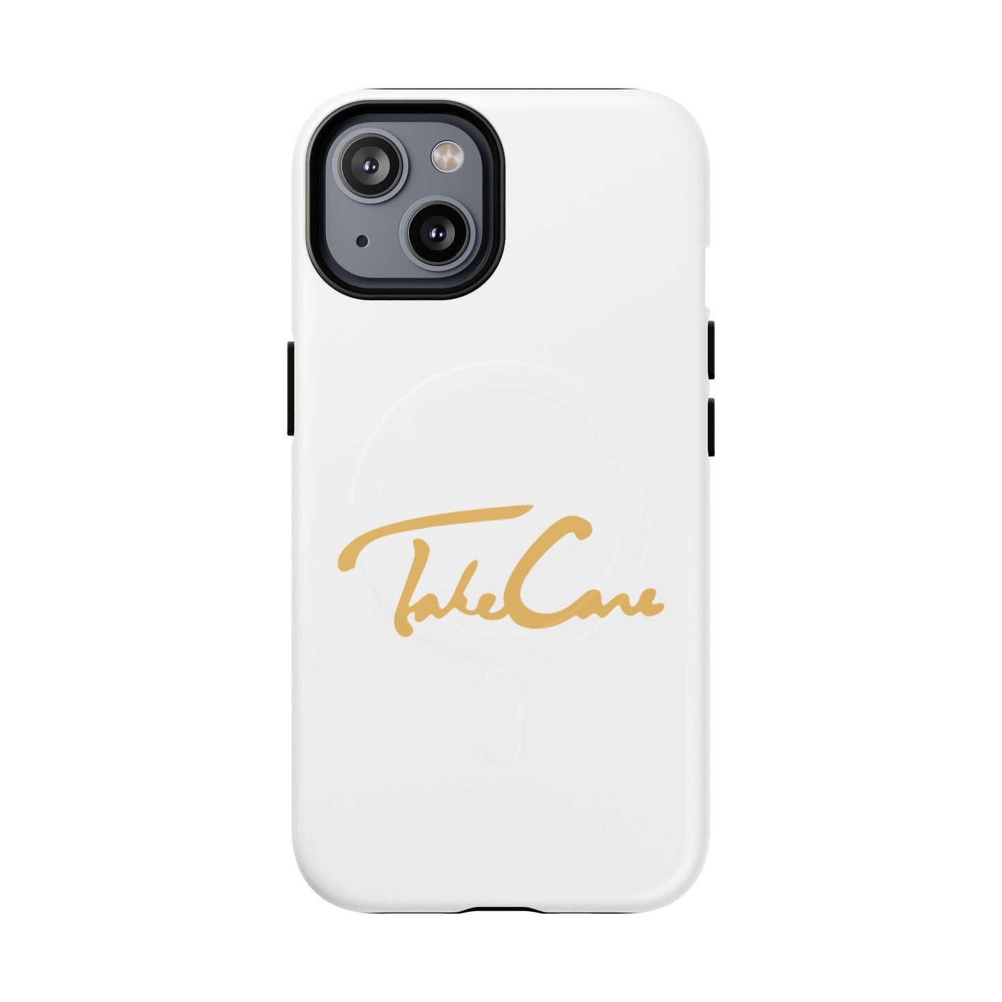 Take Care Gold Script Tough Magnetic Cases