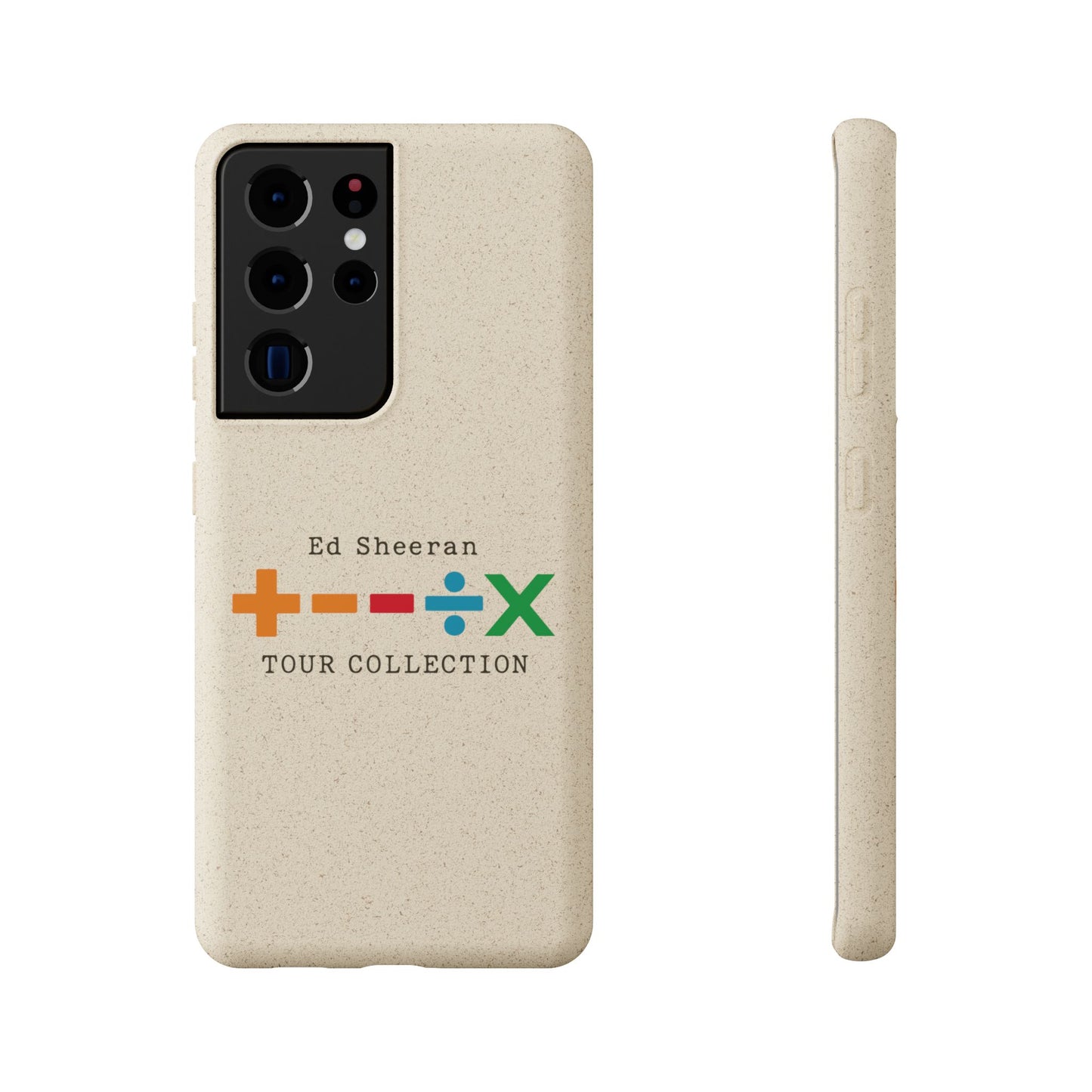 Biodegradable Cases for Samsung S21 to S22 Ultra Showcasing – Ed Sheeran Edition