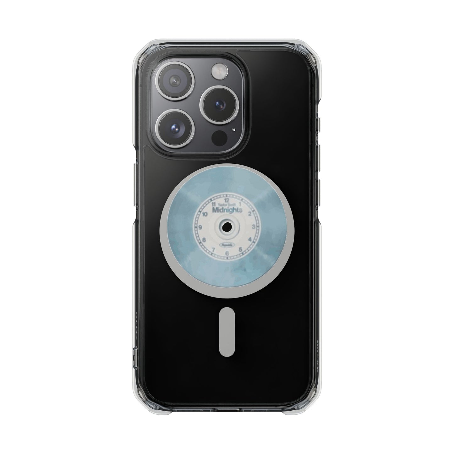 Midnight Vinyl Vibes Magnetic clear Impact Case