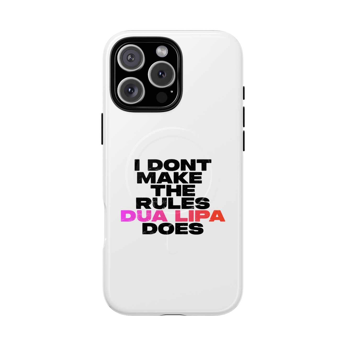 Retro Fade Letter Tough Magnetic Case