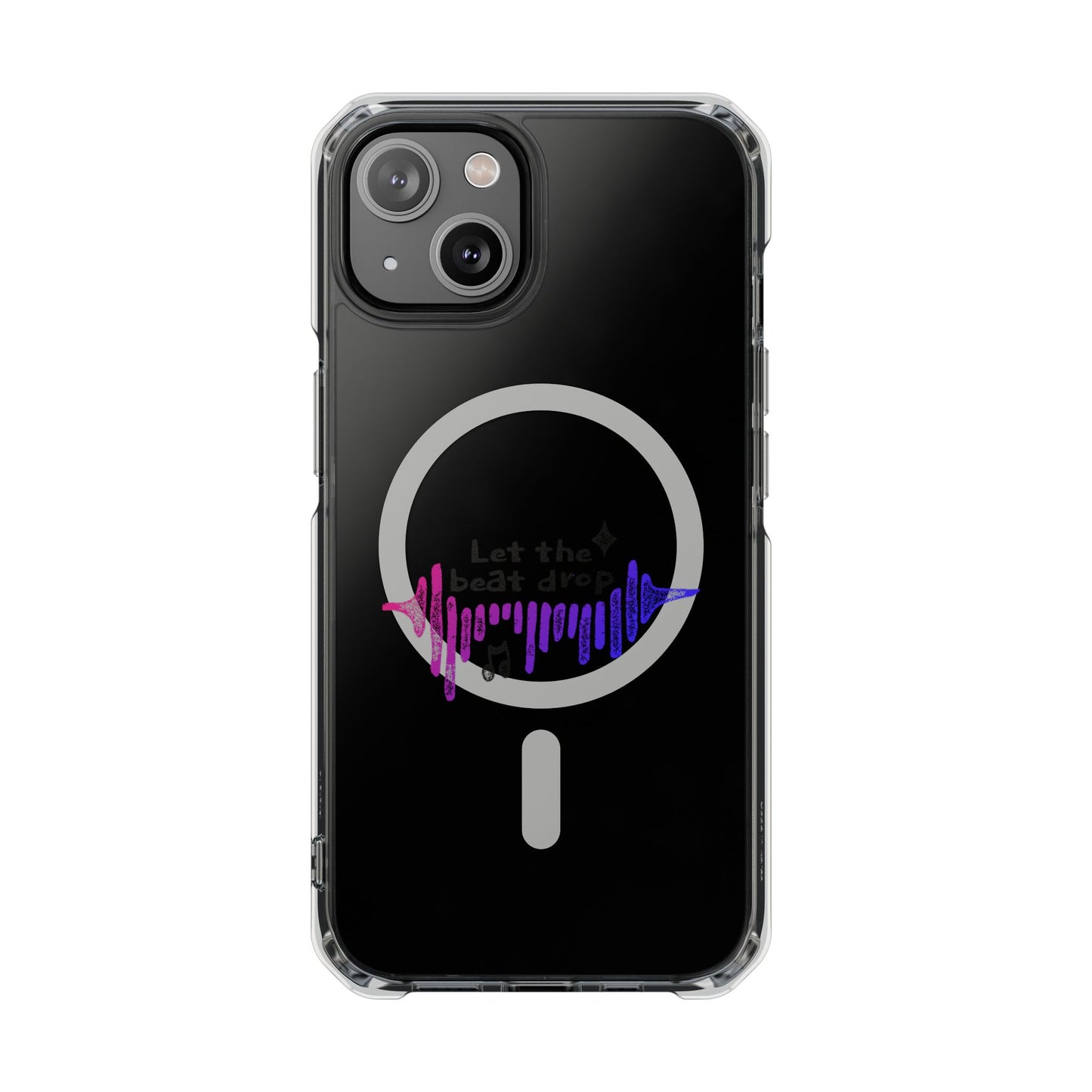 Bold Beats Visualizer Magnetic clear Impact Case