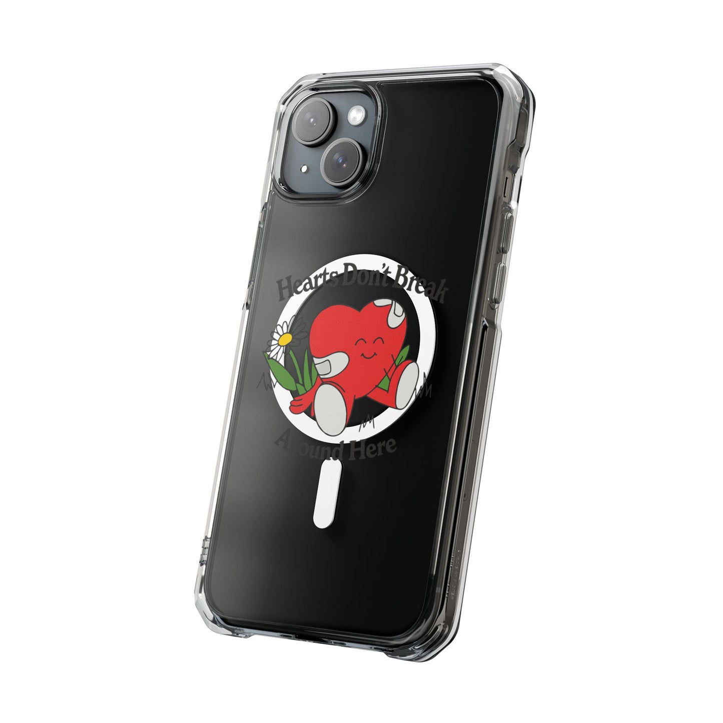 Abstract Guitar Sketch Magnetic Clear Impact Case