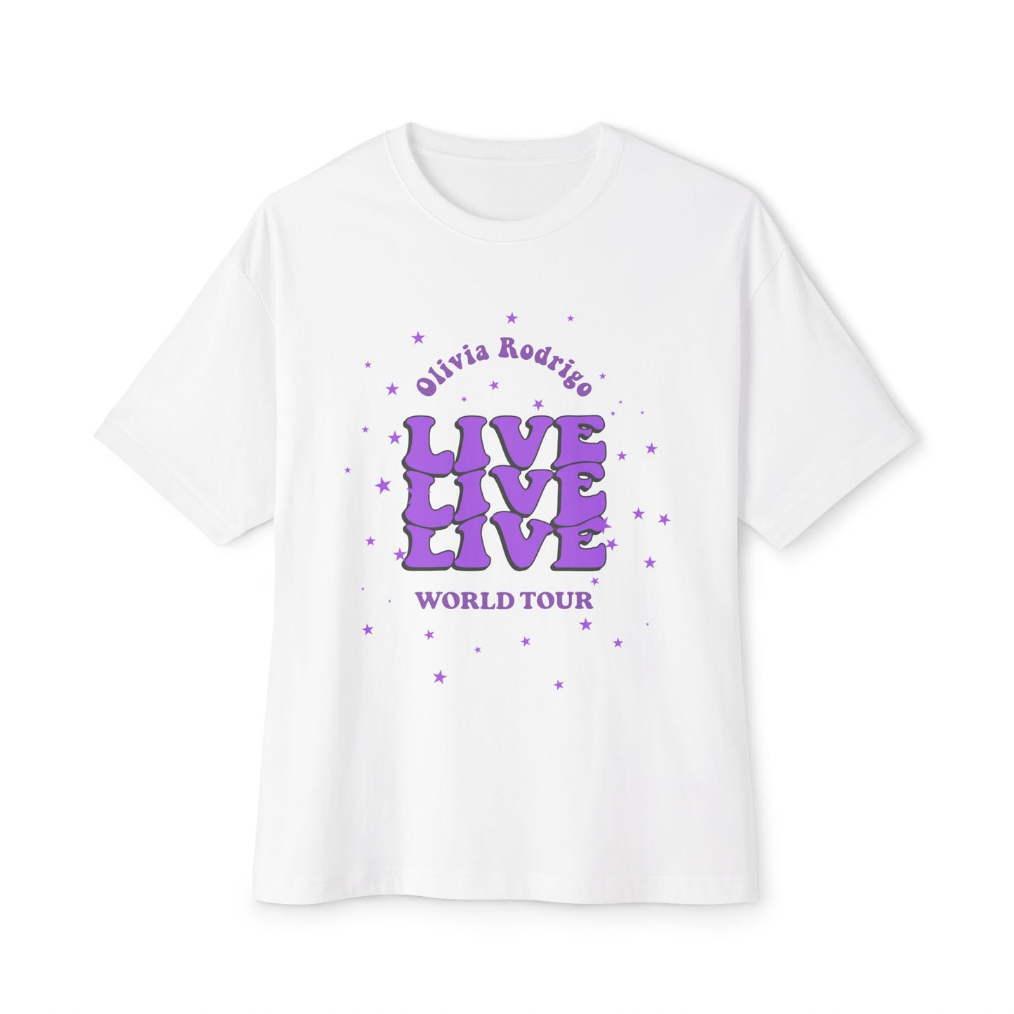 Olivia Rodrigo Live World Tour-Oversized Tee