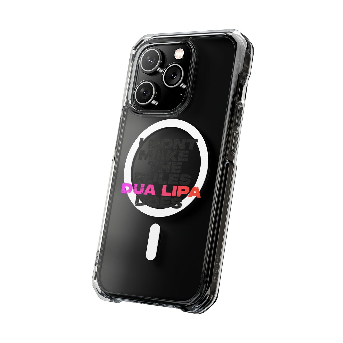 Retro Fade Letter Magnetic Clear Impact case