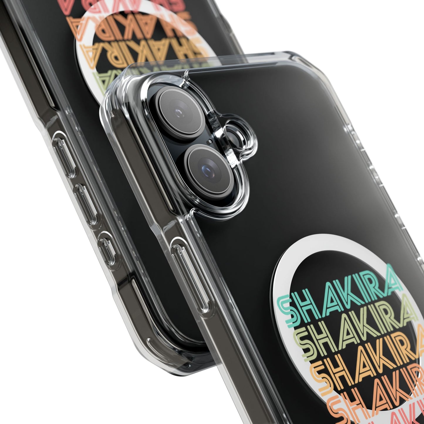 Retro Pop Lines Clear Impact case