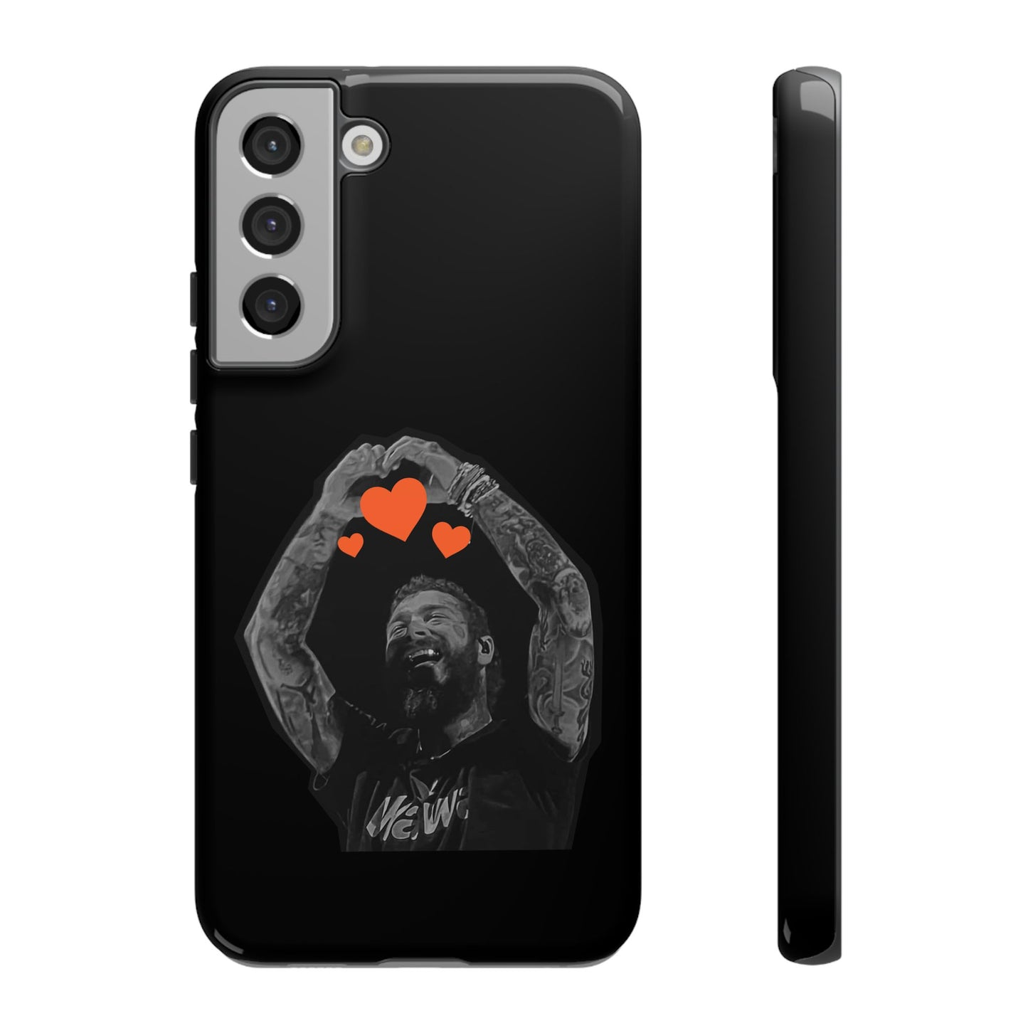 Tough Samsung Case (S20–S25) – Post Malone Heartfelt Wishes