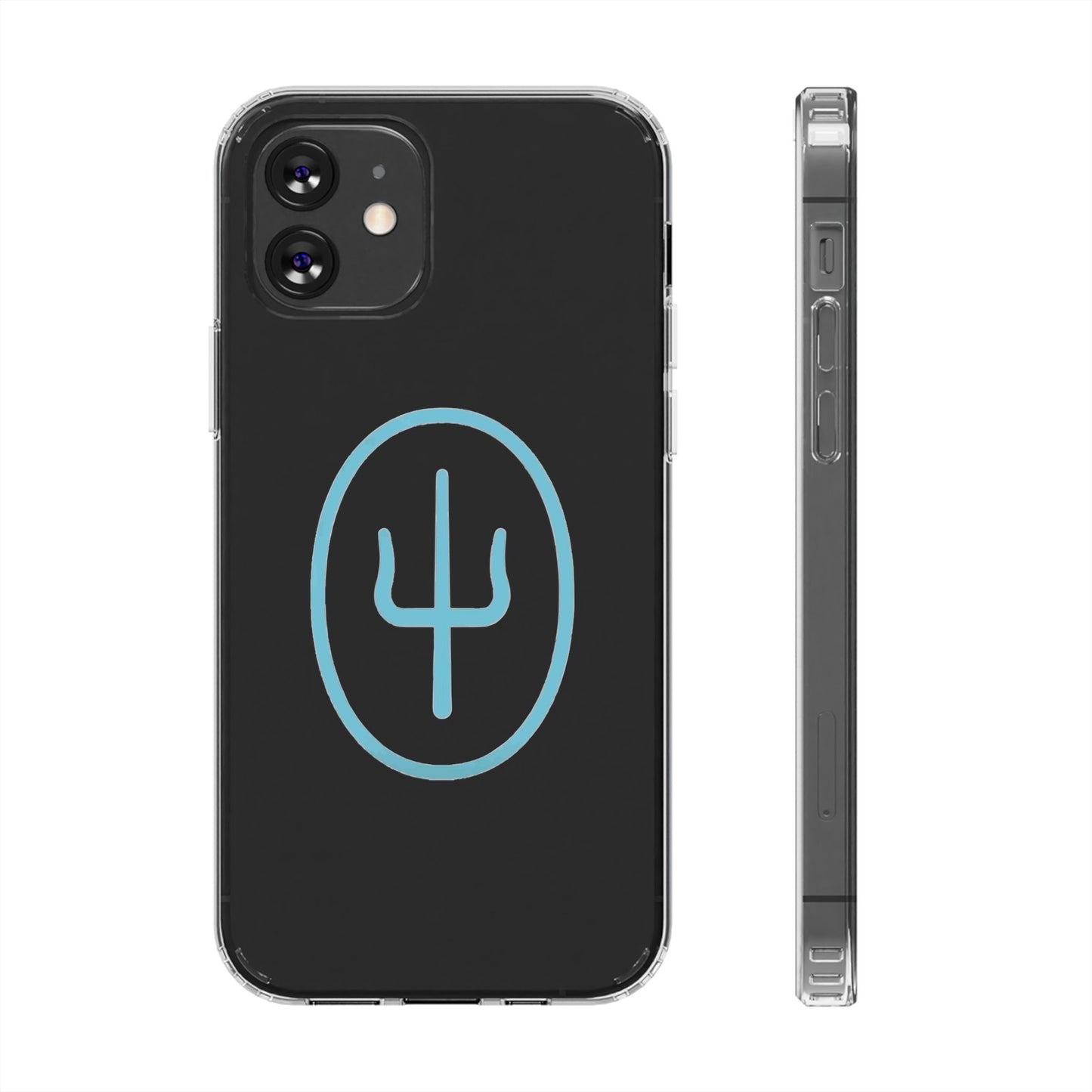 Split Mark Clear Case