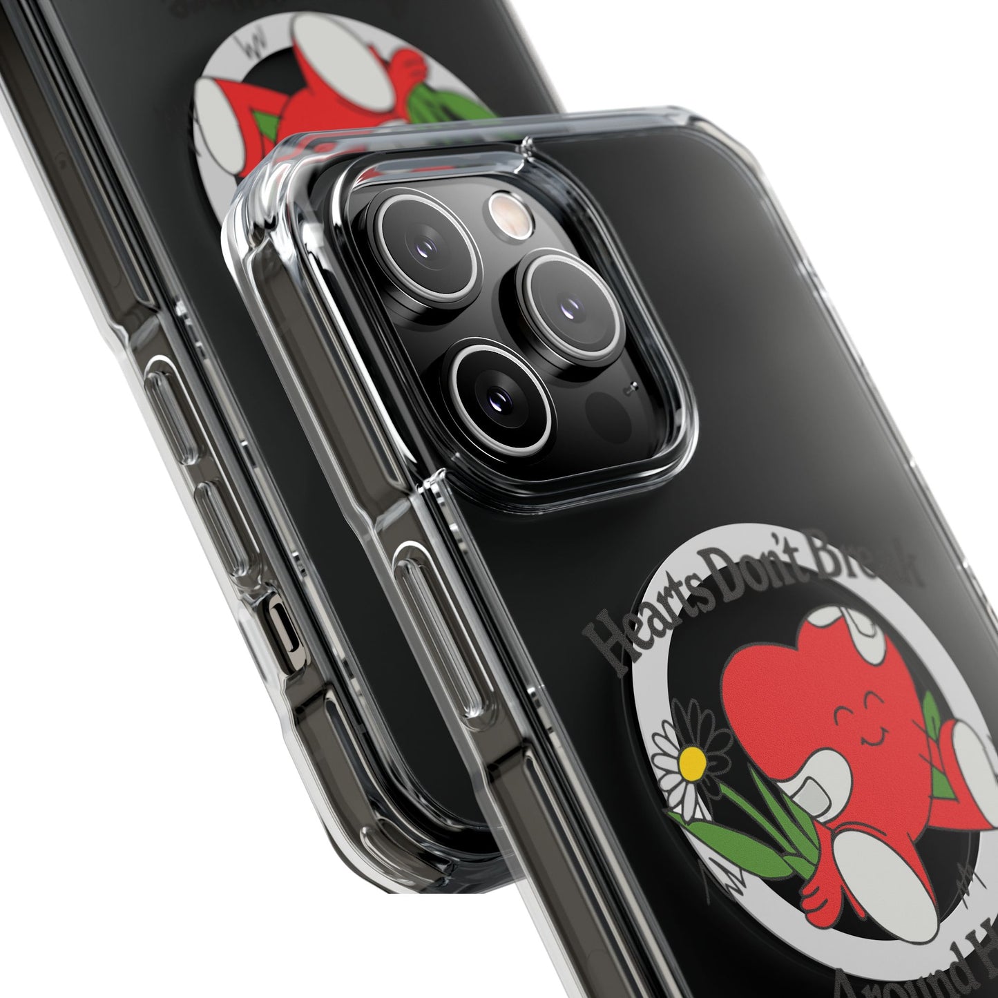 Abstract Guitar Sketch Magnetic Clear Impact Case