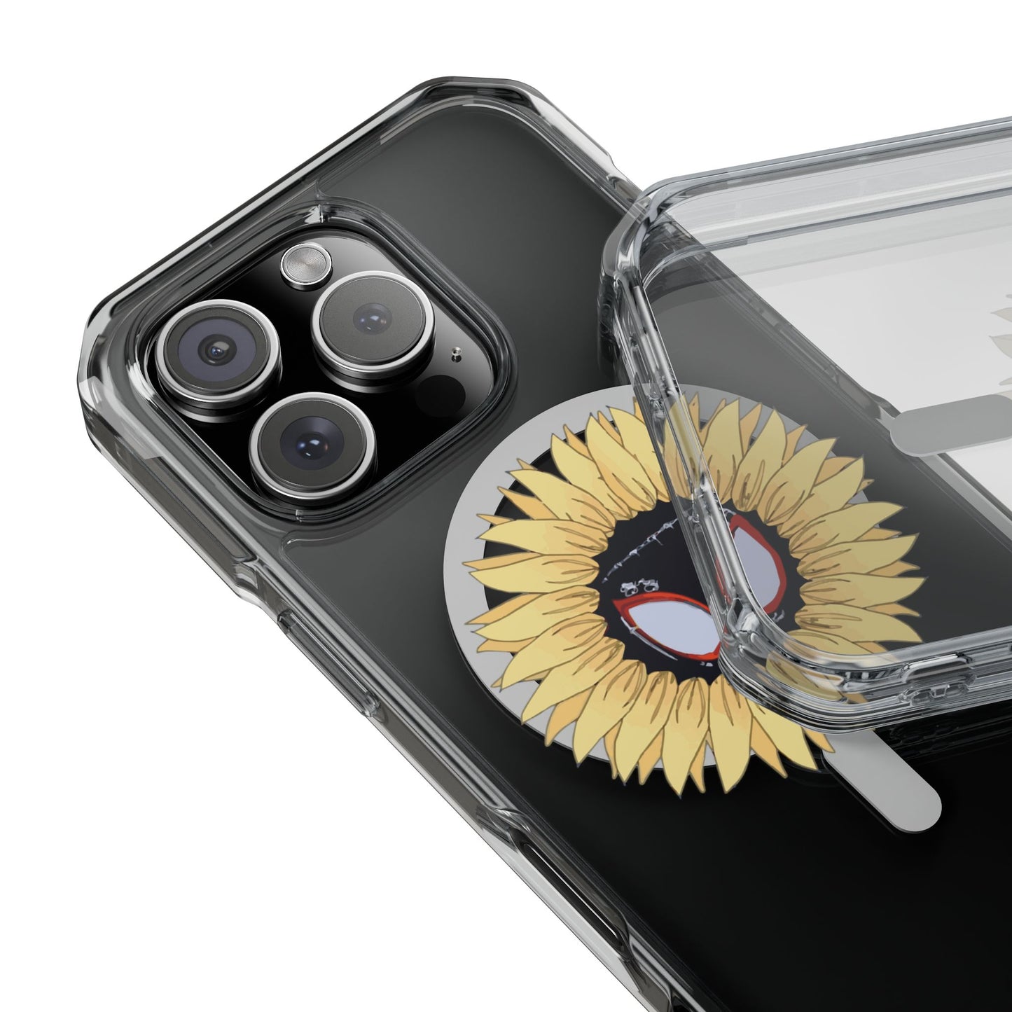 Sunflower Mask Illustration Magnetic Impact Case
