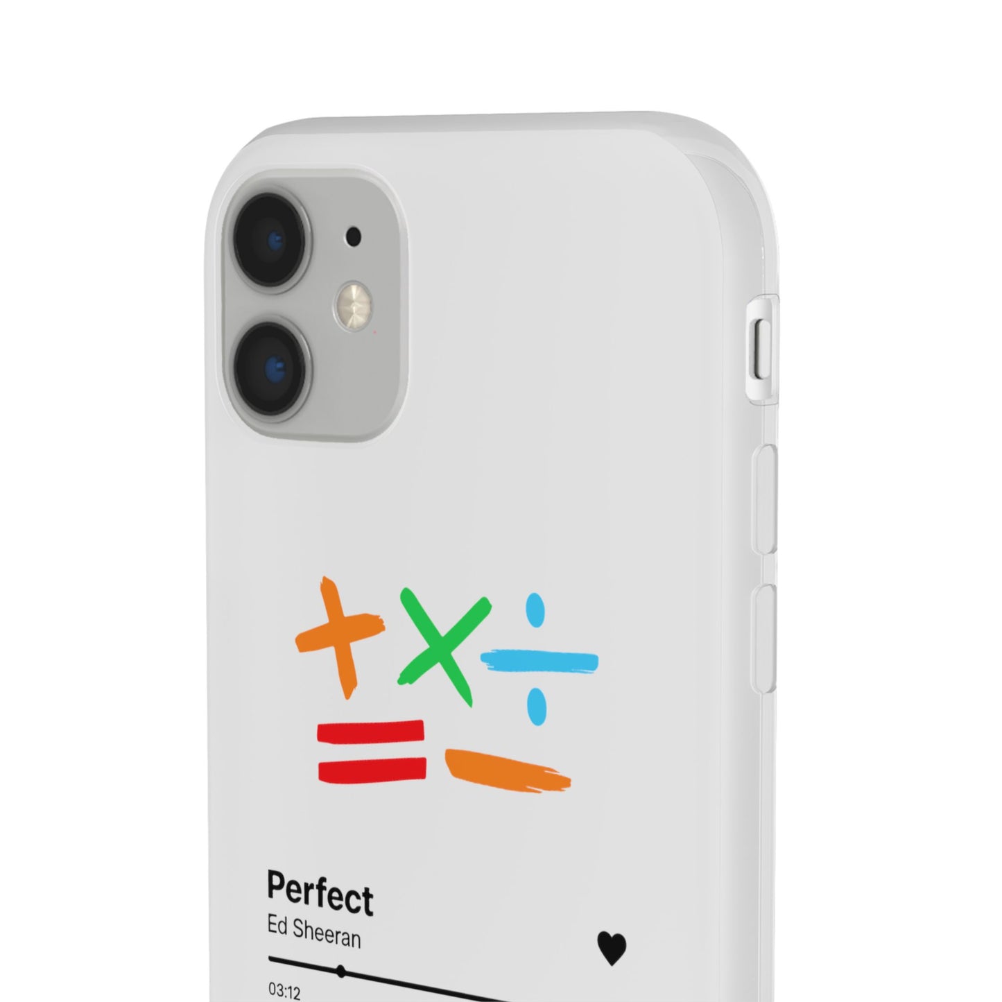Flexi Case – Ed Sheeran Music Design (iPhone X–16 Pro Max)