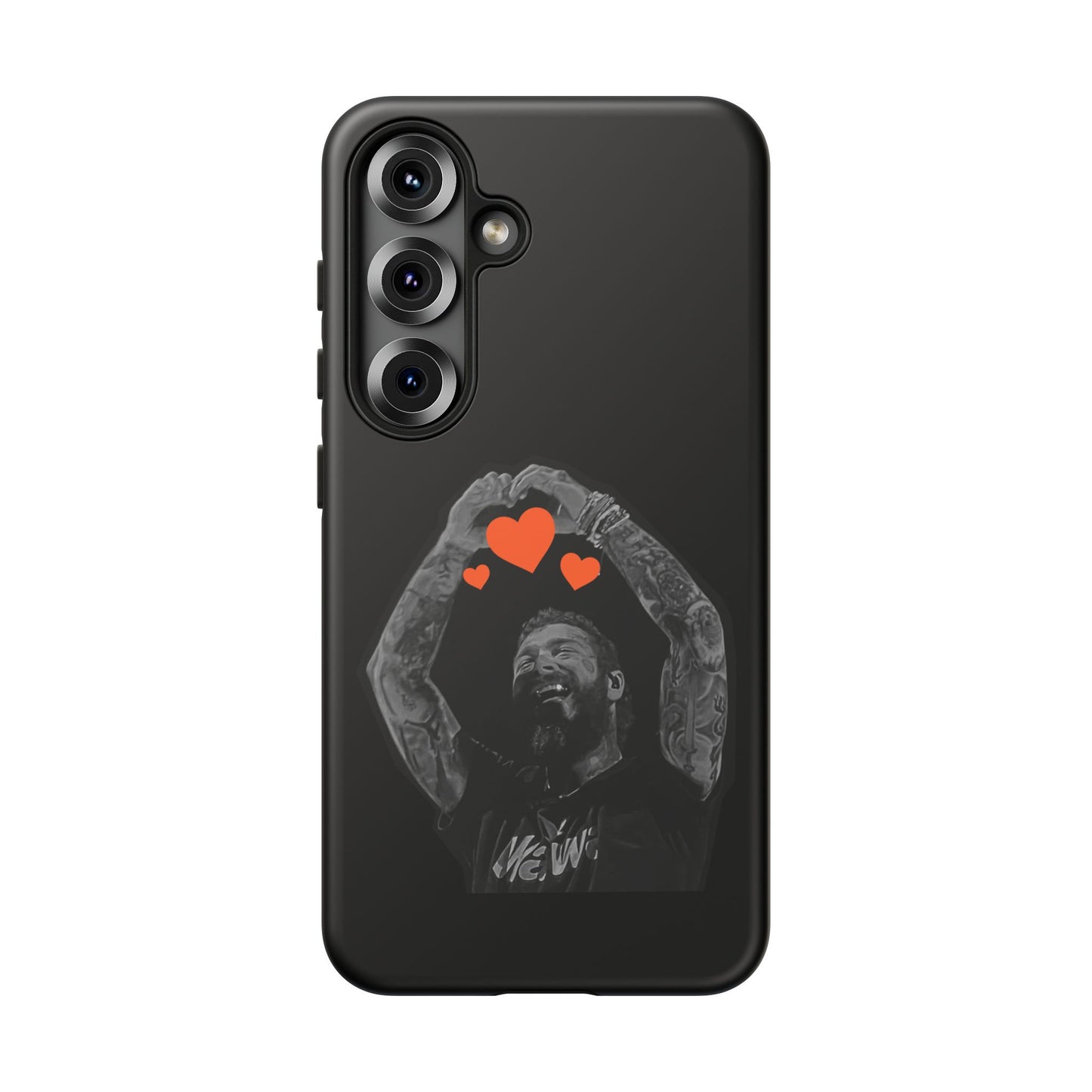 Tough Samsung Case (S20–S25) – Post Malone Heartfelt Wishes